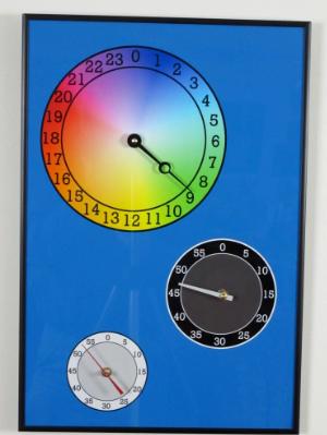 24 Hour Color Clock