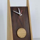 2 Legged Clock with Sycamore Disk