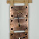 3 Clock Column - Copper