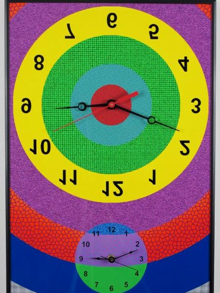 Mirror Target Clock 