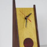 2 Legged Clock with Padouk Disk